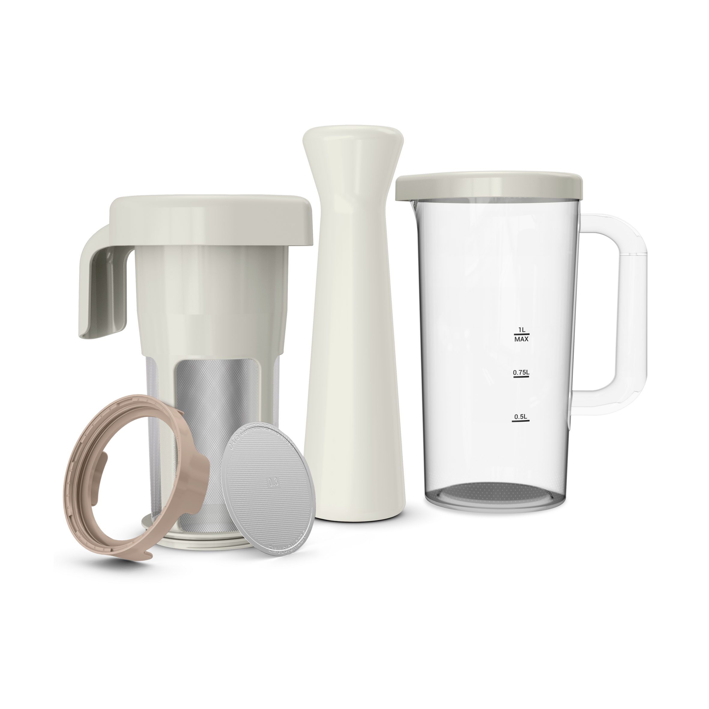 Easy Milker, Juicer & Plant-Based Milk Maker, Quick & Easy, 1L.