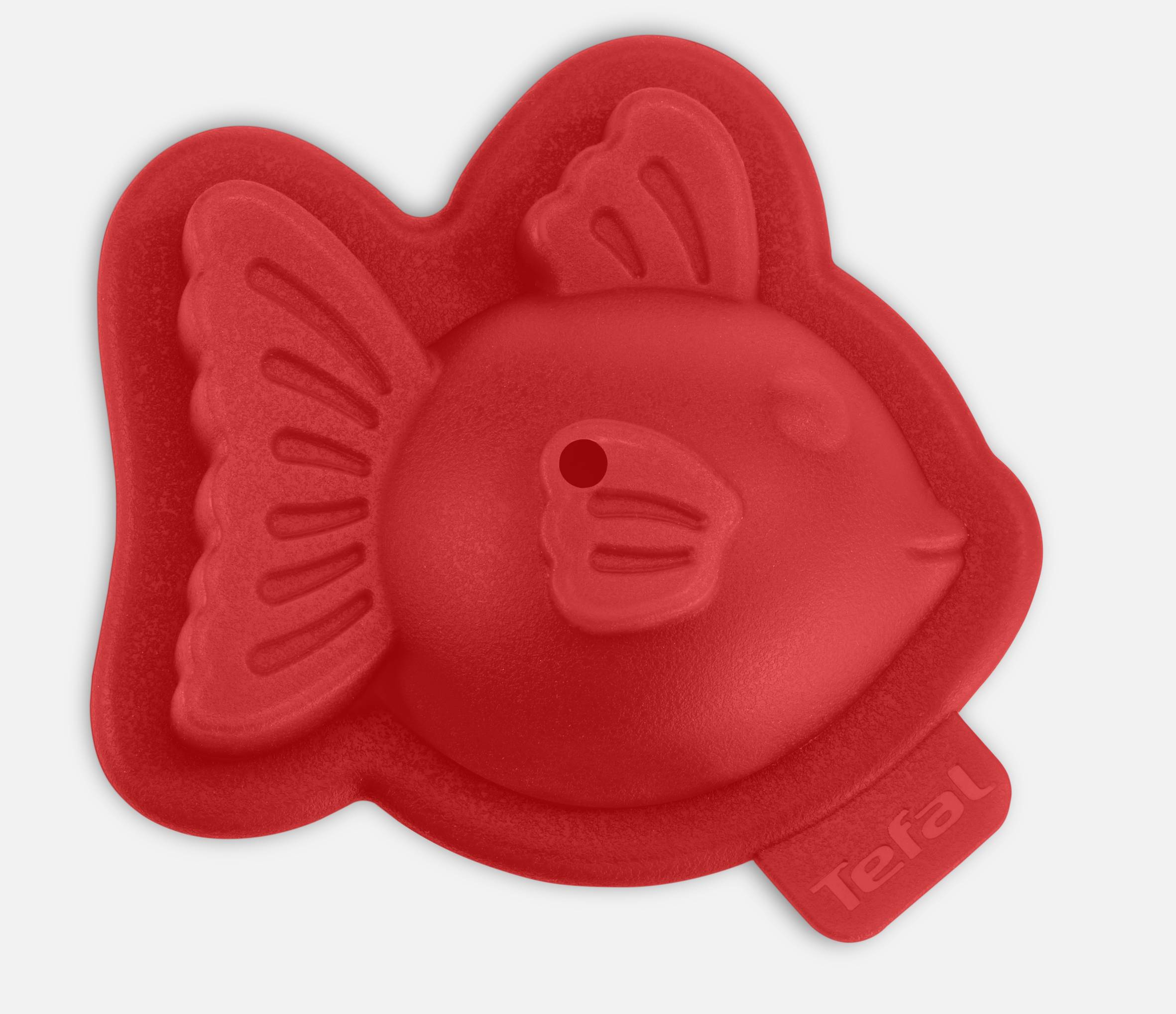 Zestaw 8 foremek w kształcie zwierząt 3D PROFLEX w kolorze truskawkowym