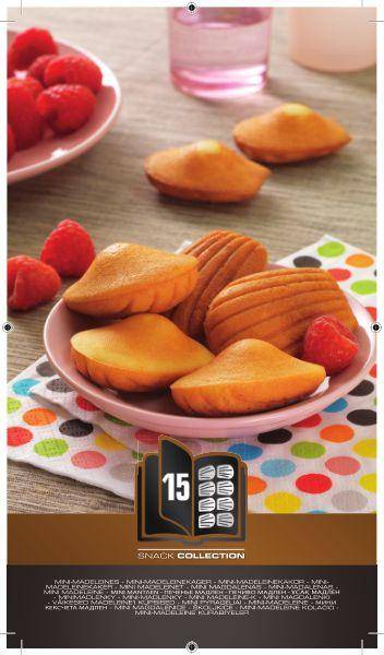 Pudełko z 2 mini wkładkami do magdalenek Snack Collection XA801512