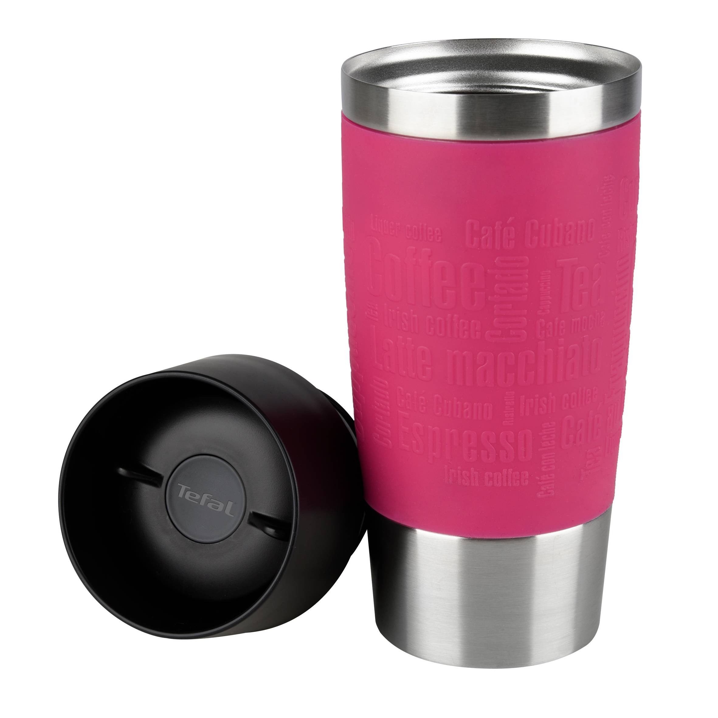 Kubek termiczny TEFAL TRAVEL MUG 0.36L różowy