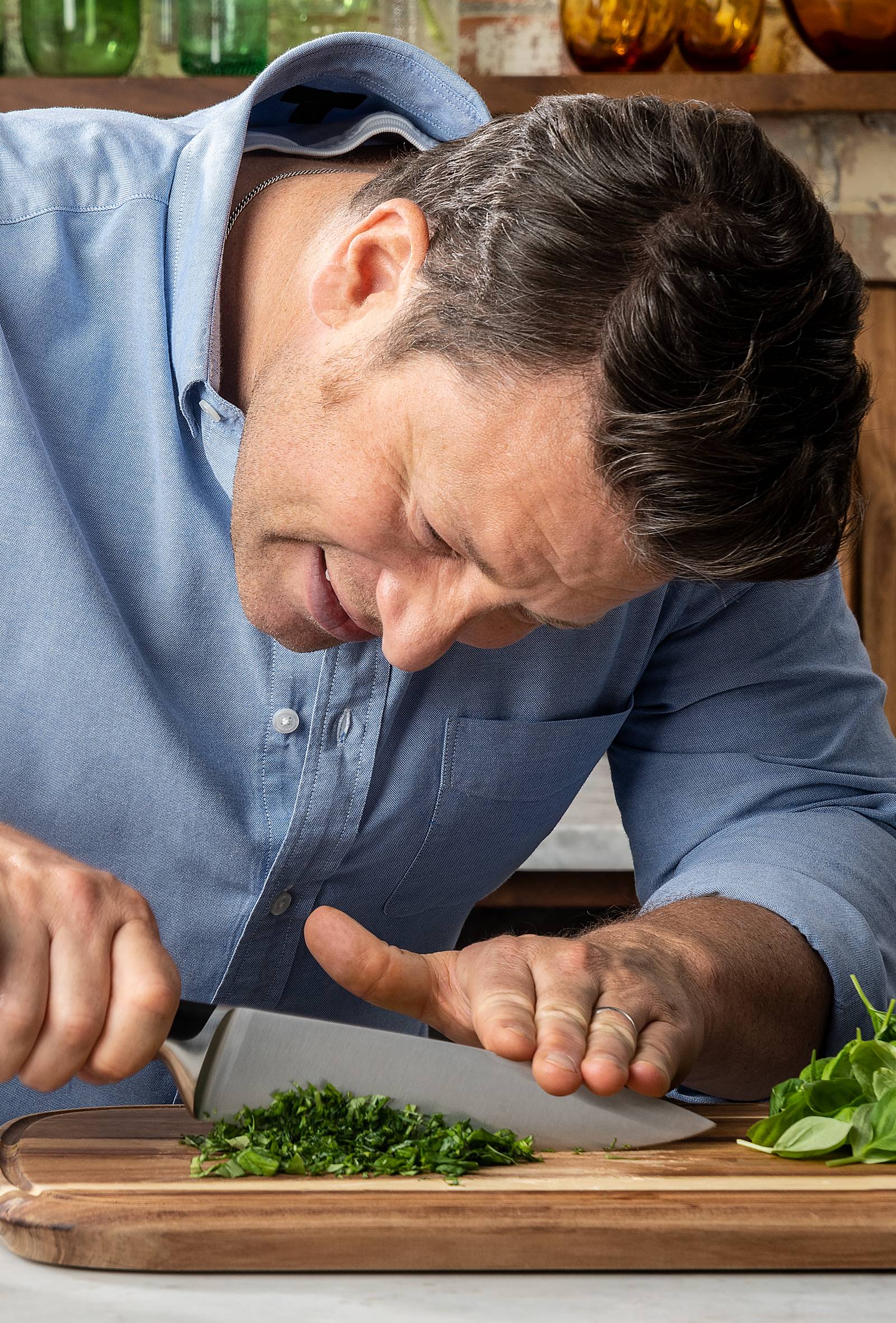 Deska drewniana do krojenia TEFAL JAMIE OLIVER 28cm x 21,5cm