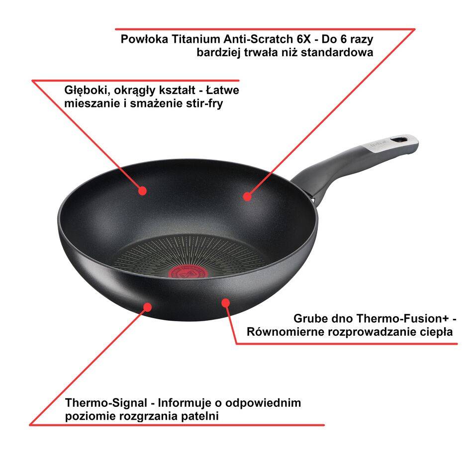 Wok TEFAL UNLIMITED 28cm