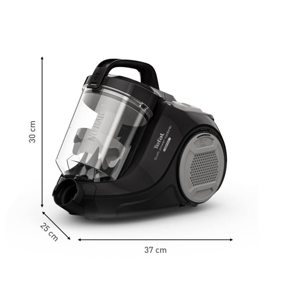 Tefal Swift Power Cyclonic, odkurzacz bezworkowy, 900 W, dla alergików, 1,5 l 