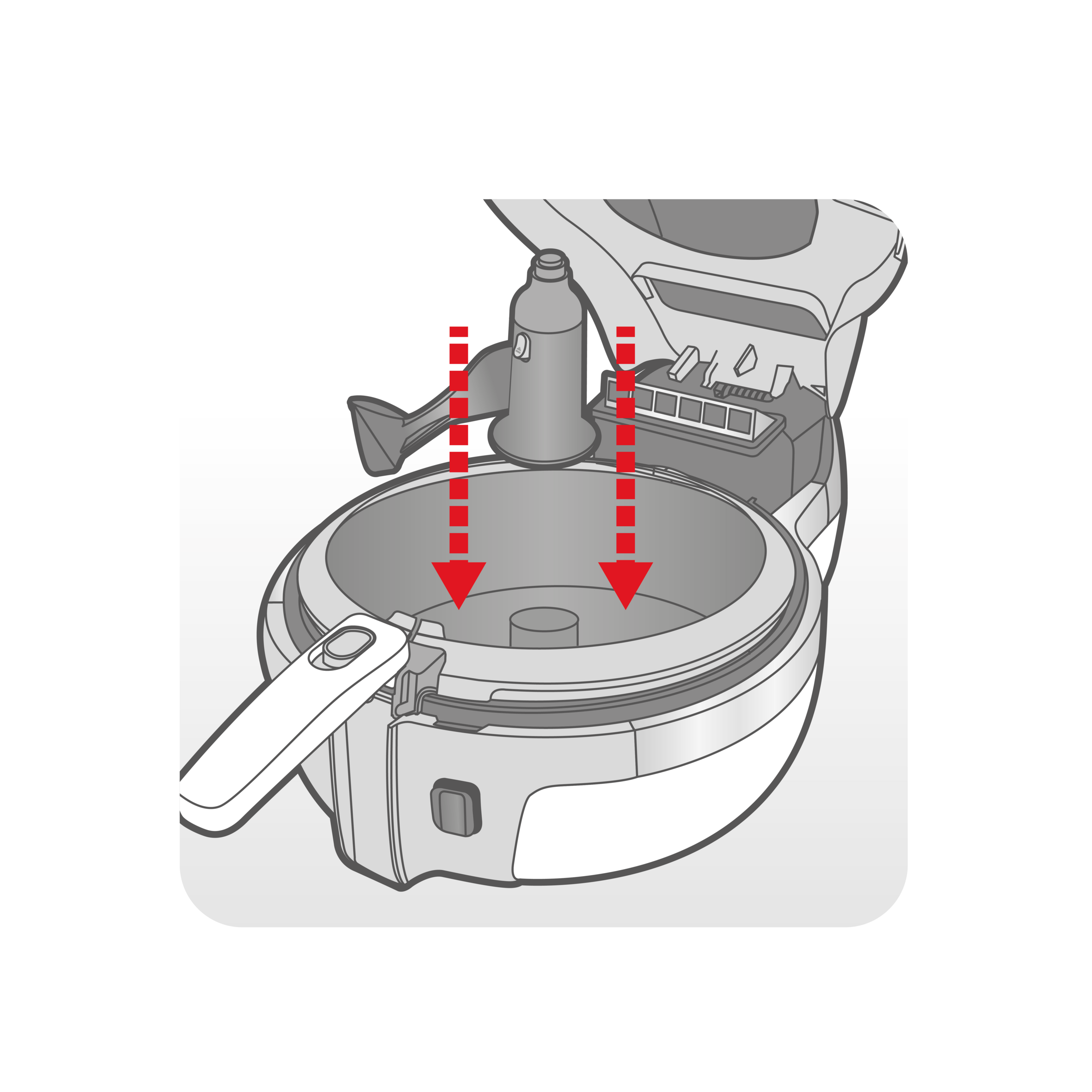 Łopatka do mieszania frytownicy XA950101
