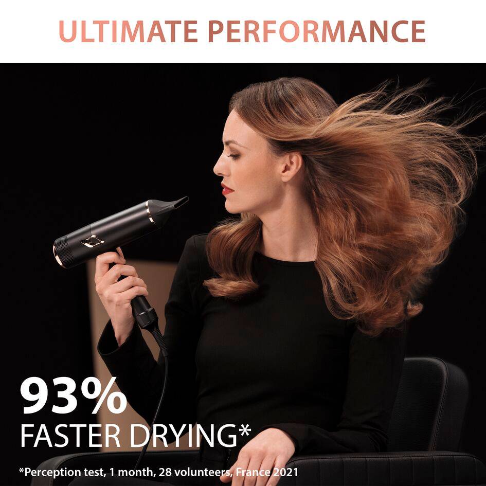 Suszarka do włosów, Rowenta Maestria Ultimate Experience, jonizacja, 9 poziomów