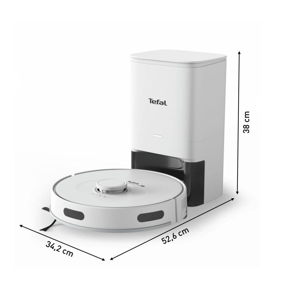 Robot sprzątający, Tefal X-Plorer S75 S+, 2700 Pa, 120 min, stacja opróżniająca