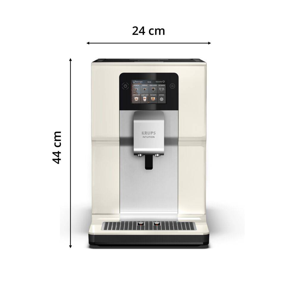 Ekspres do kawy automatyczny KRUPS INTUITION PREFERENCE+ EA872A (kość słoniowa)