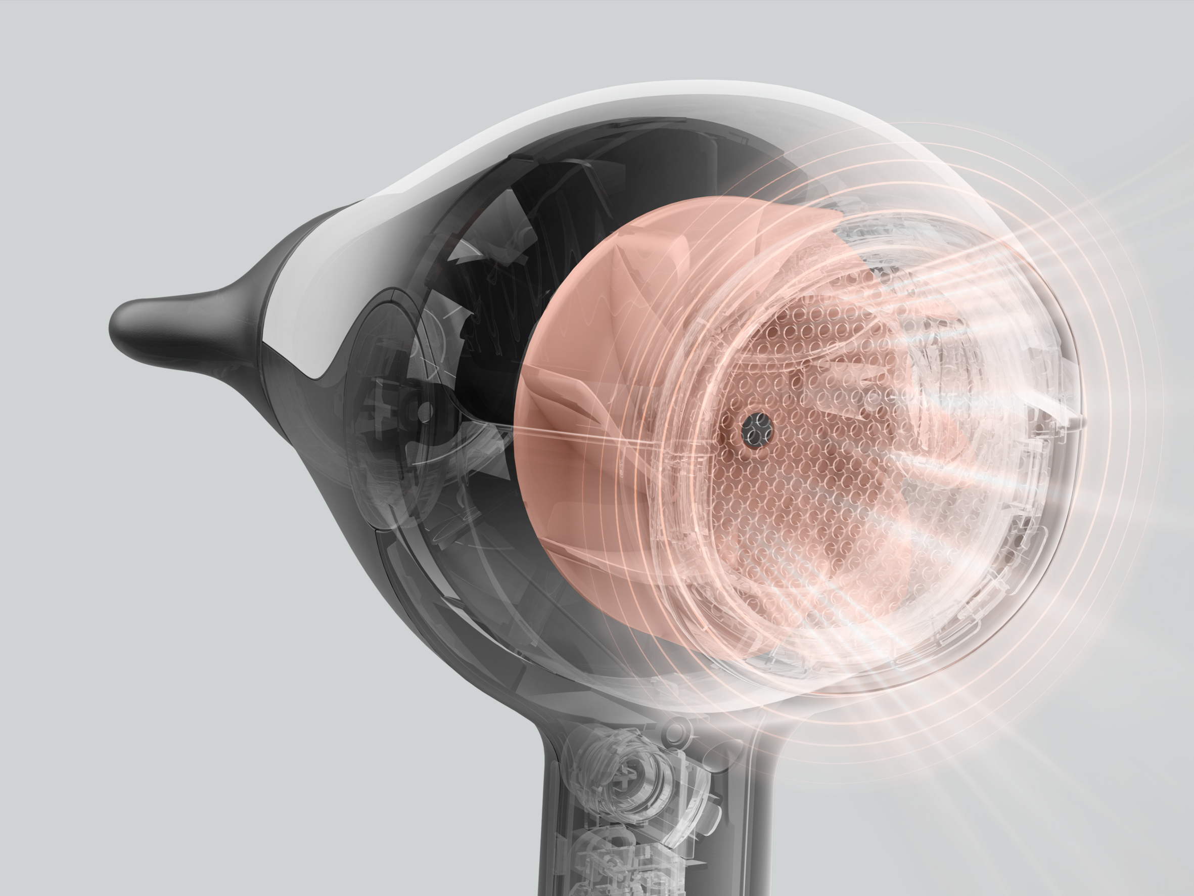 Suszarka do włosów, Rowenta Ultra Silence, dyfuzor, 2100EW