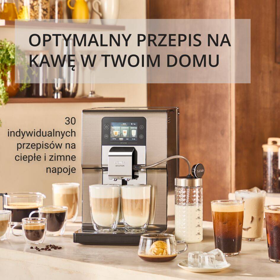 Ekspres do kawy ciśnieniowy KRUPS Intuition Experience Hot&Cold EA879E  