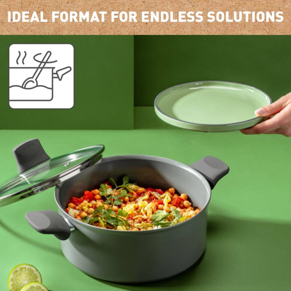 Garnek  Tefal Renewal 24cm (4,5l)+pokrywka