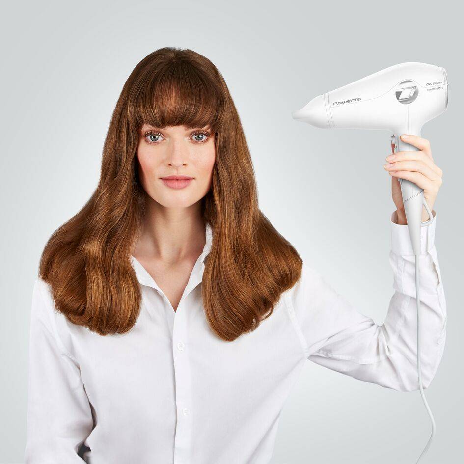 Suszarka do włosów, Rowenta Volumizer, jonizacja, zimny nadmuch, 3 poziomy