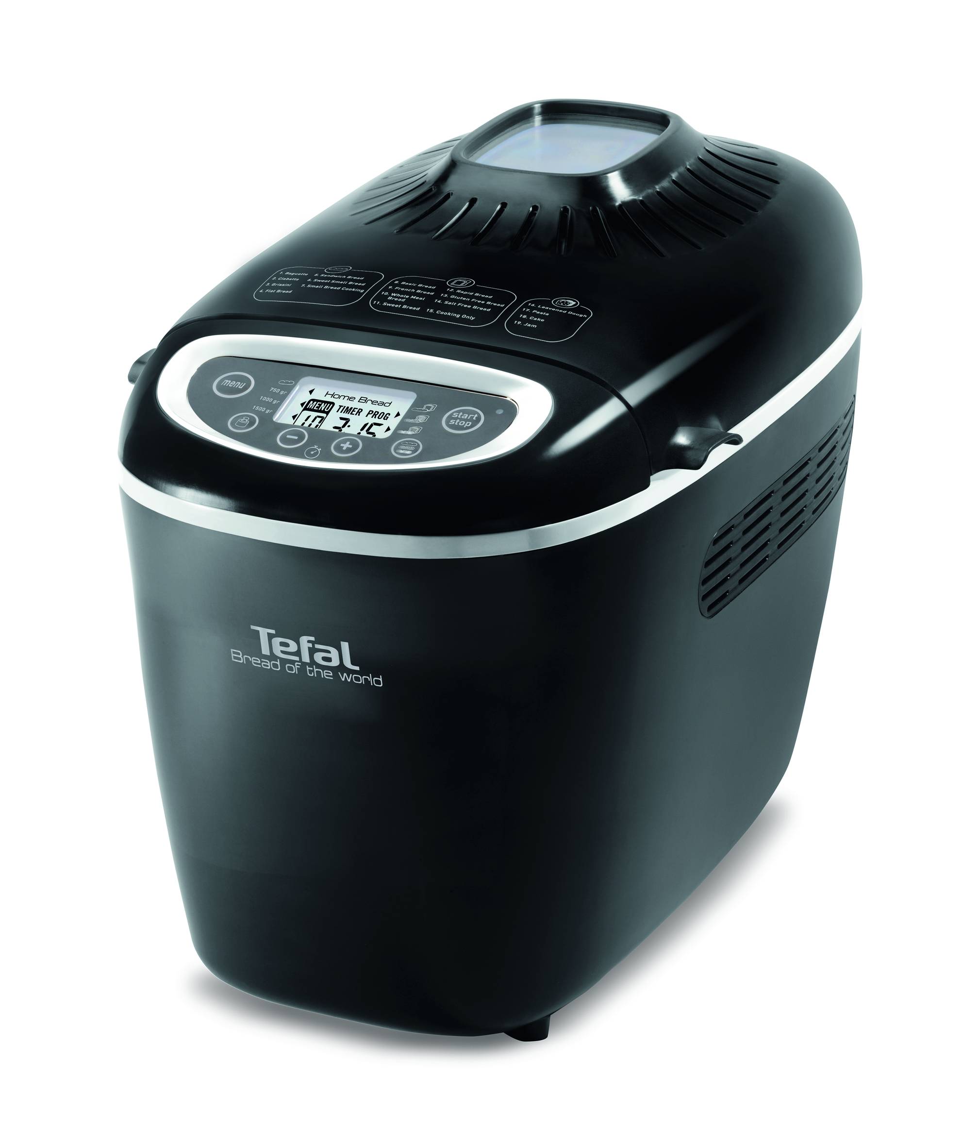 Wypiekacz do chleba, Bread of the world PF6118, 19 programów, 1600W, 1,5kg
