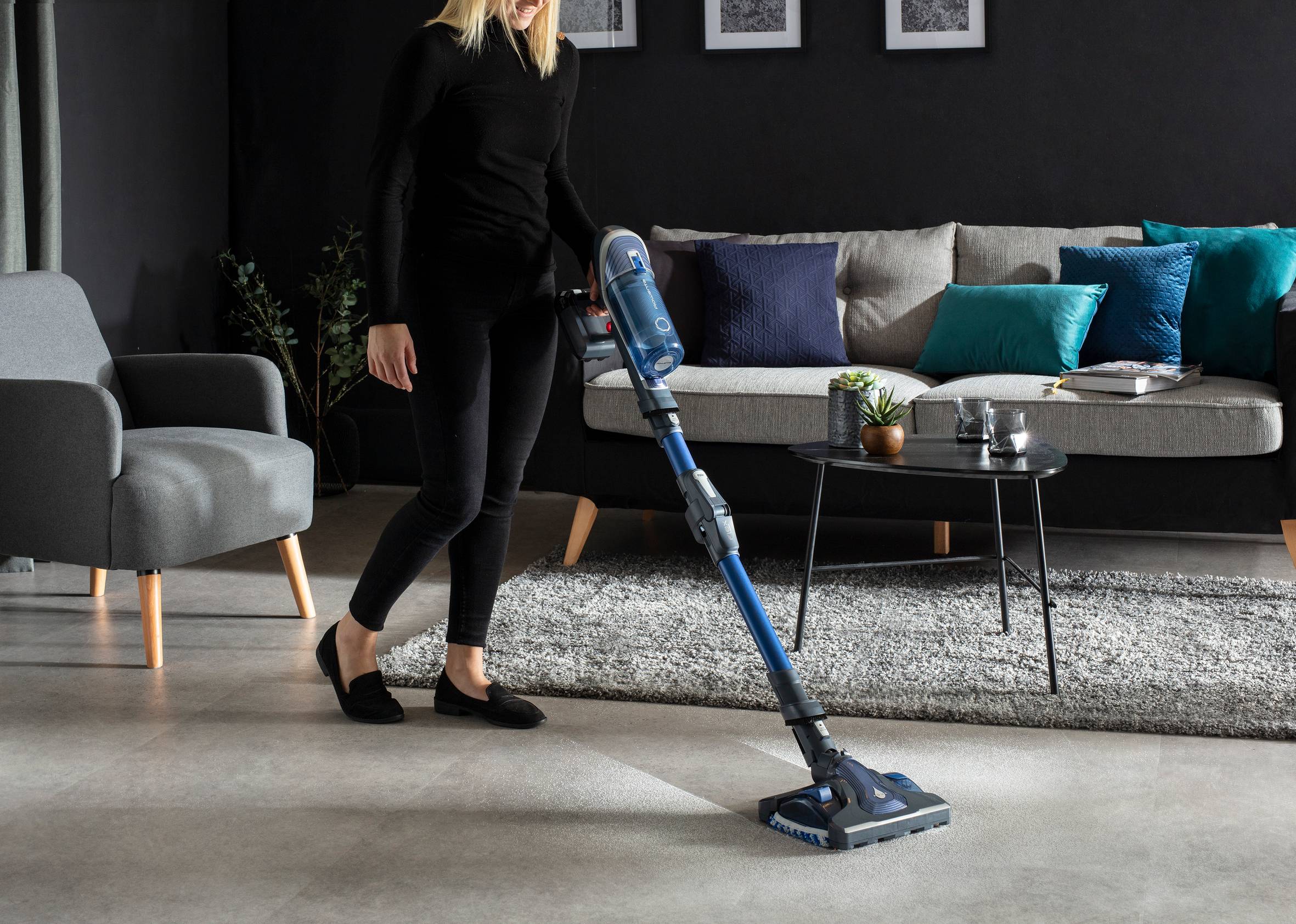 Odkurzacz bezprzewodowy TEFAL X-FORCE FLEX 8.60 TY9690 AQUA