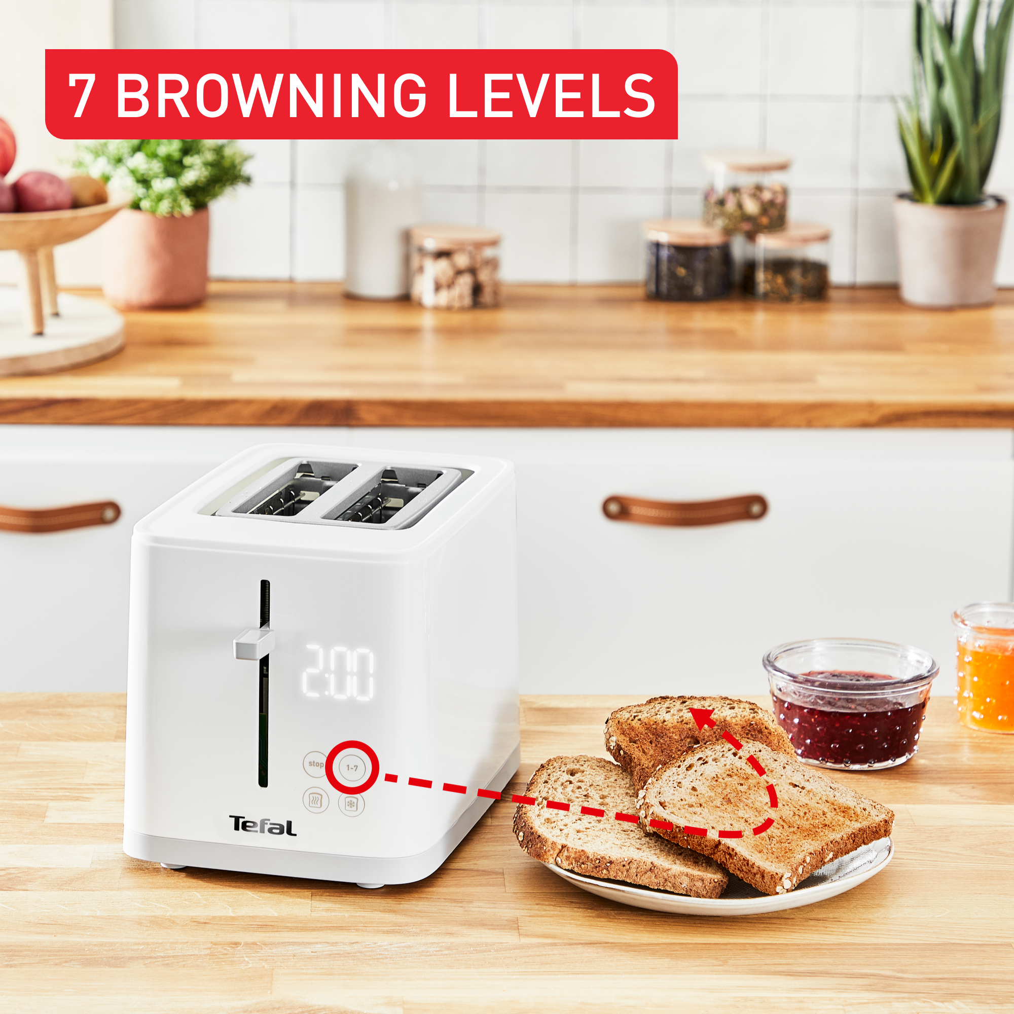 TOSTER SENSE BIAŁY TT693110