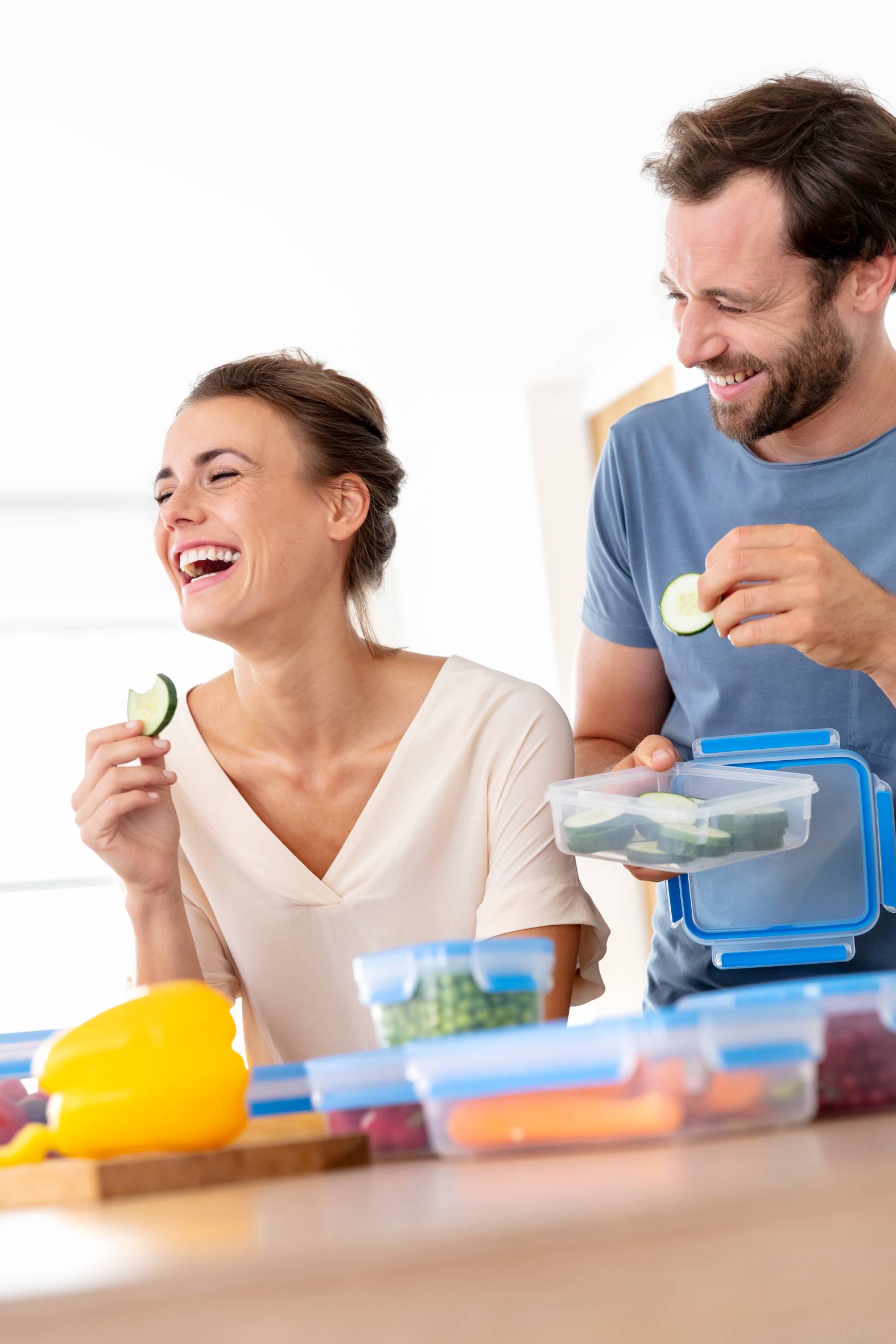 Zestaw pojemników lunchbox TEFAL MASTERSEAL 0,55/1/2,3l