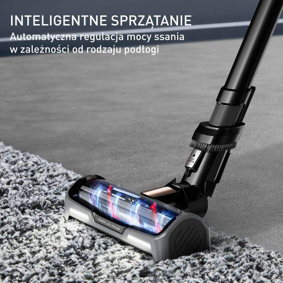 Odkurzacz bezprzewodowy, Tefal X-Force Flex 15.60, 245 AW, 160 min, mopowanie, 2 baterie