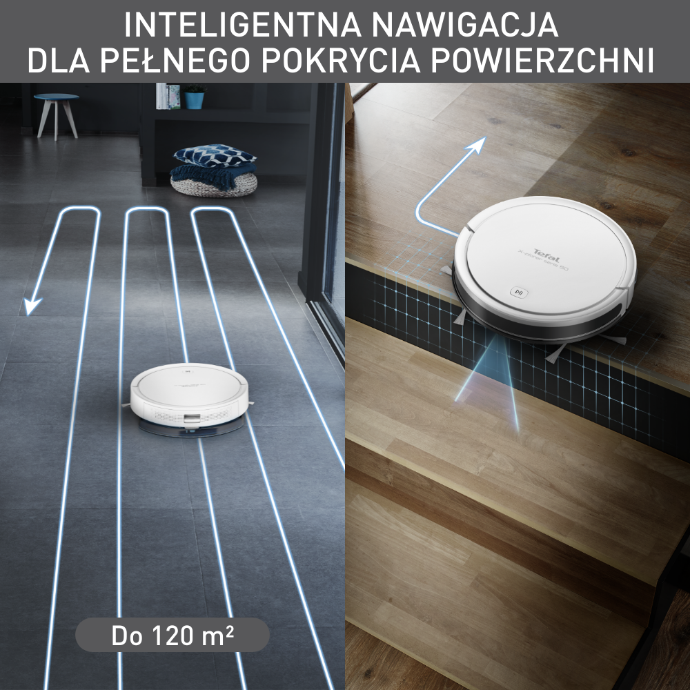 X-PLORER SERIE 50 RG7387 Skuteczne odkurzanie i mopowanie