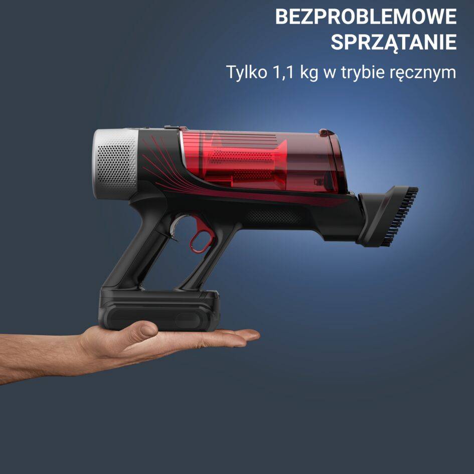 Odkurzacz bezprzewodowy, Tefal X-Force Flex 9.60, 100 AW, 45 min, szczotka Animal