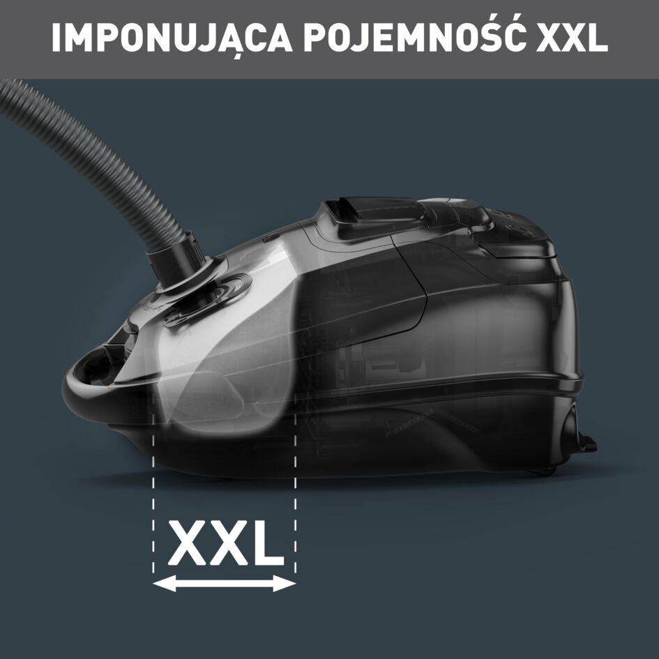 Tefal Silence Force Allergy+, odkurzacz workowy, 400 W, dla alergików, cichy