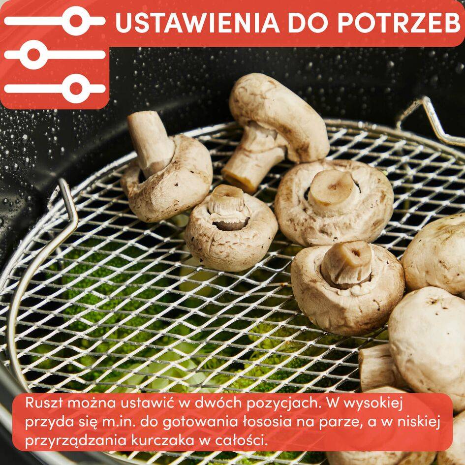 Ruszt 2w1 separator do Multicookera Cook4Me rozdzielacz dwa poziomy stal