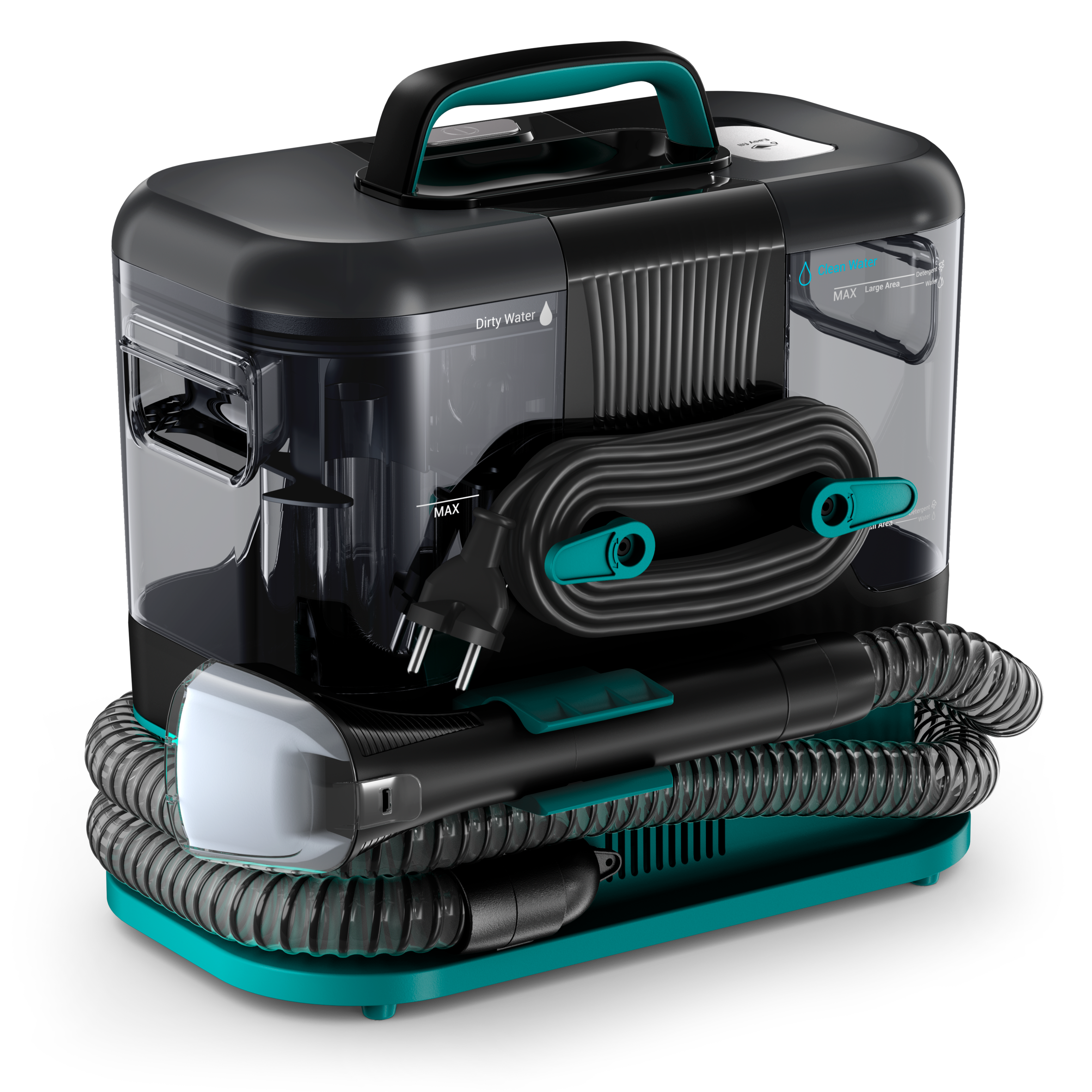 Odkurzacz piorący Tefal Clean It, do dywanów, tapicerki, 750 W