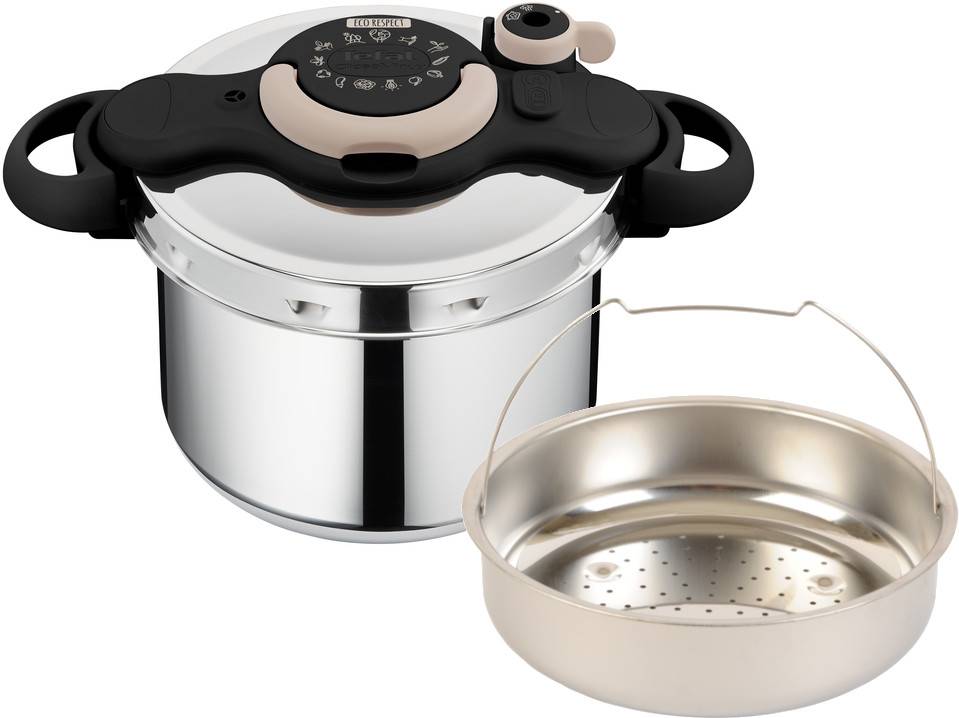 Szybkowar TEFAL CLIPSO MINUT NATURAL 6L +koszyk