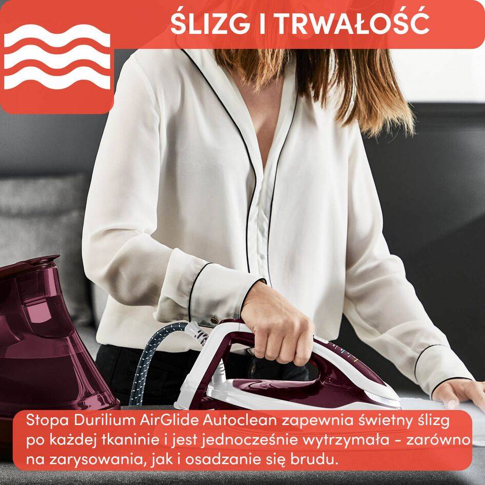 Generator pary, Tefal Pro Express Vision, 180 g/min, 8,3 bar, LED