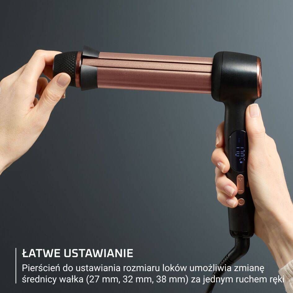 Lokówka do włosów, Rowenta Twist Curl CF4620