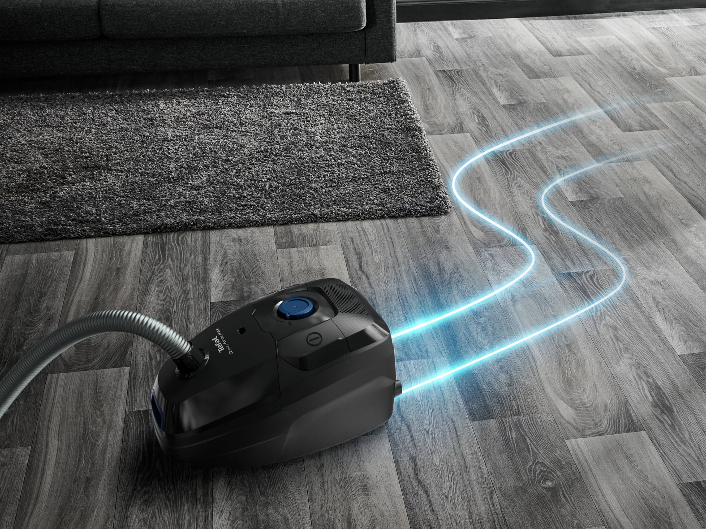 Tefal Green Force, odkurzacz workowy, 900 W, filtracja, ekologiczny