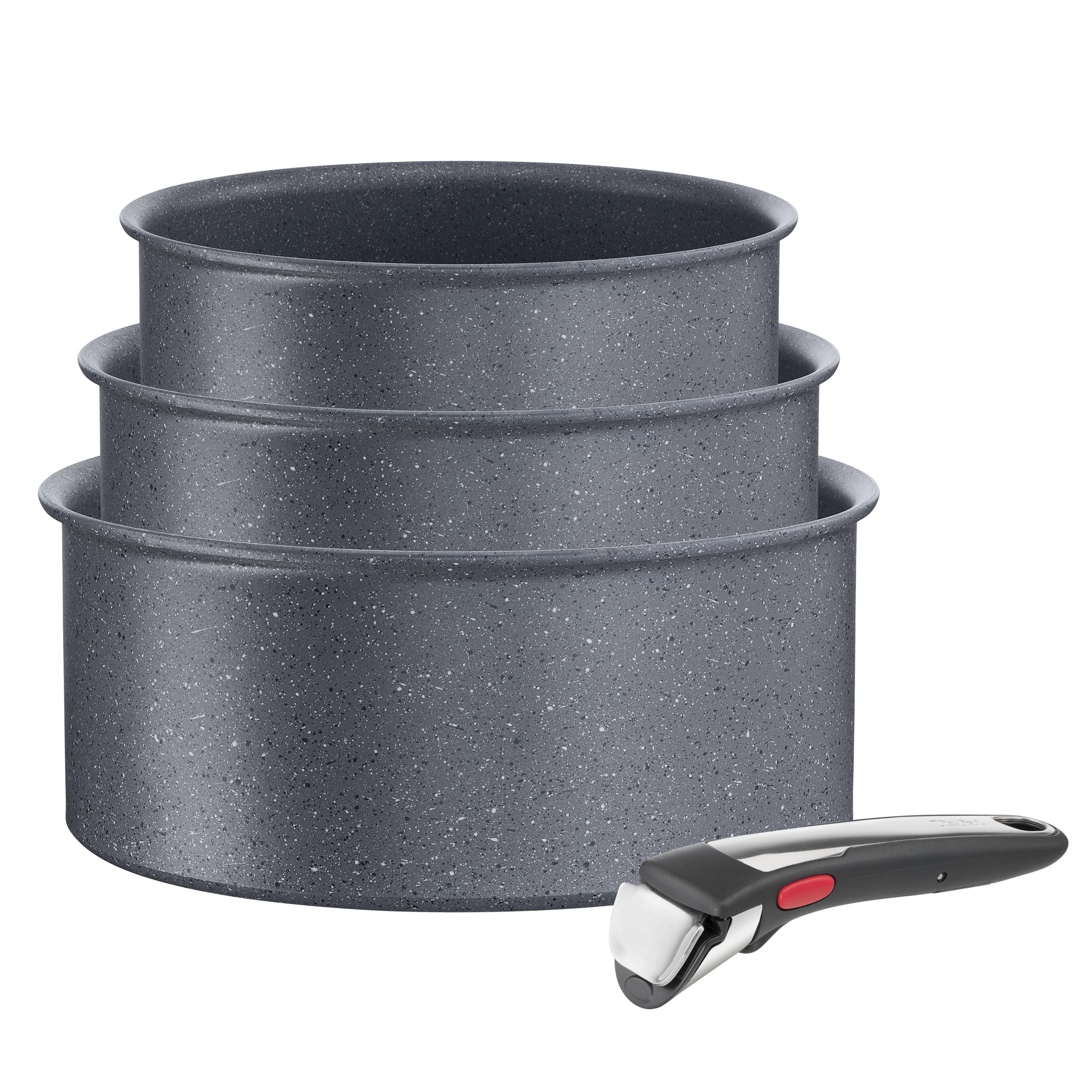 Zestaw patelni i garnków TEFAL NATURAL ON - 4 elementy