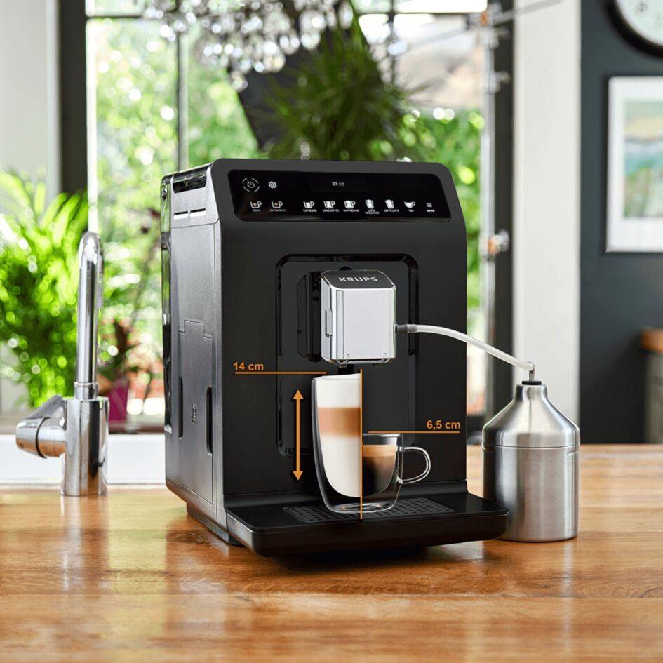 Ekspres do kawy automatyczny KRUPS EVIDENCE PLUS EA8948 (czarna stal)
