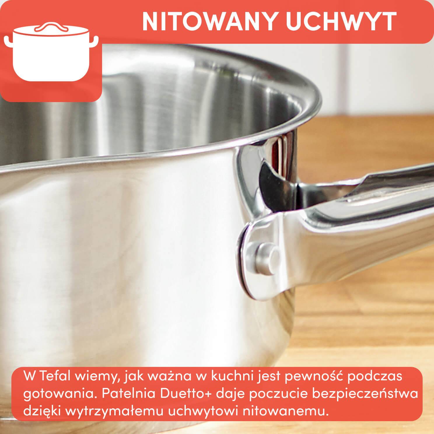 Patelnia naleśnikowa TEFAL DUETTO+ 25cm