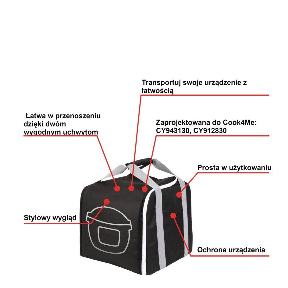 Torba transportowa do Tefal Cook4Me XA6078