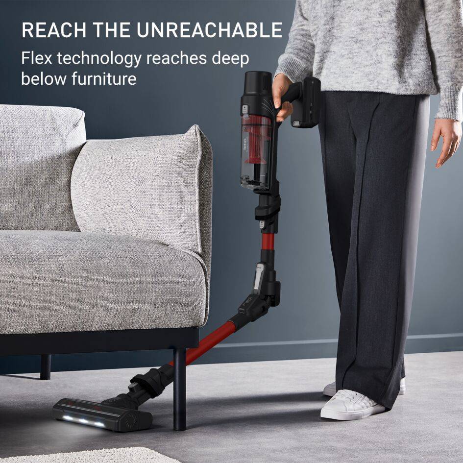 Odkurzacz bezprzewodowy, Tefal X-Pert Flex 7.60, 140W, 45 min, szczotka Animal