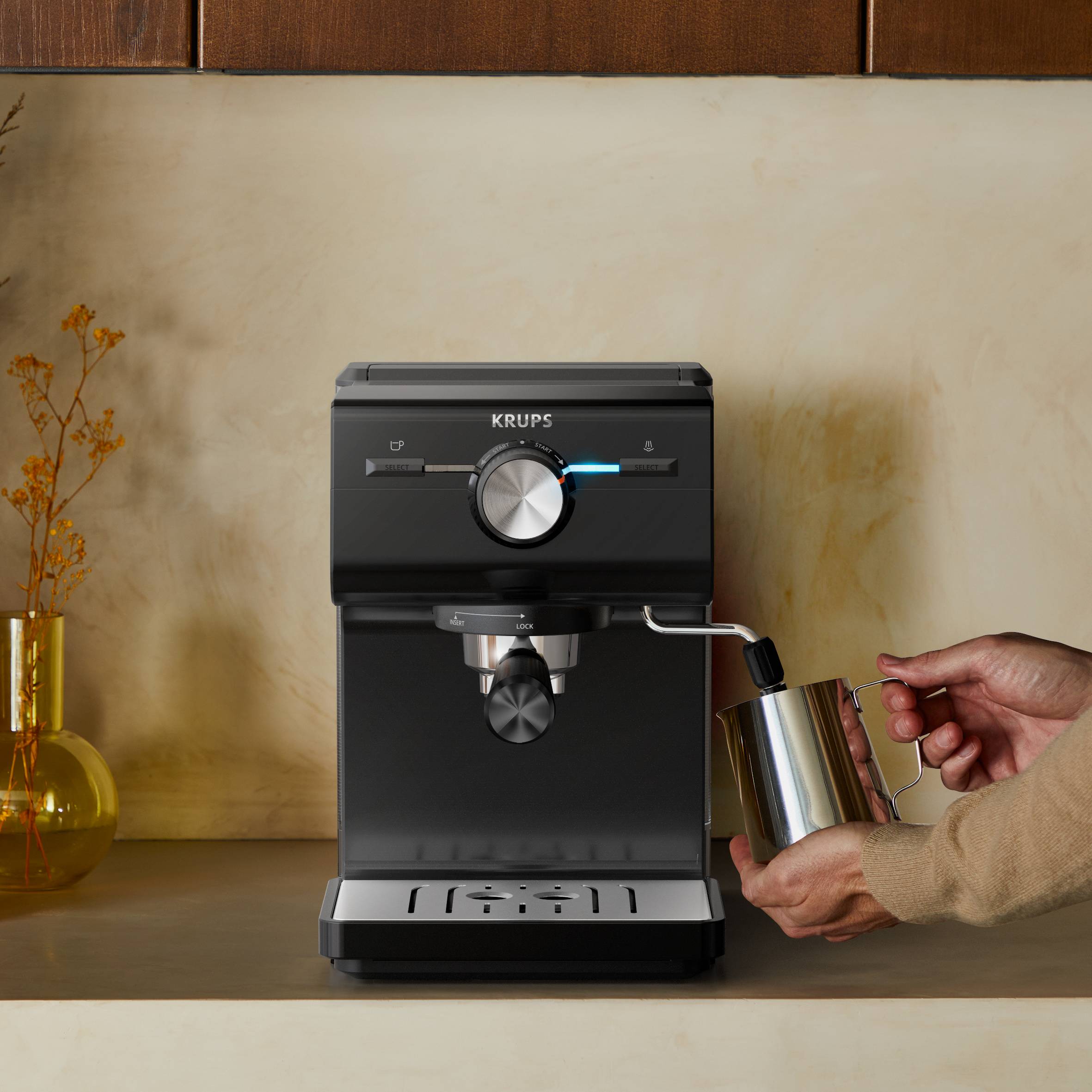 Ekspres kolbowy KRUPS Authentic C50 XP381810