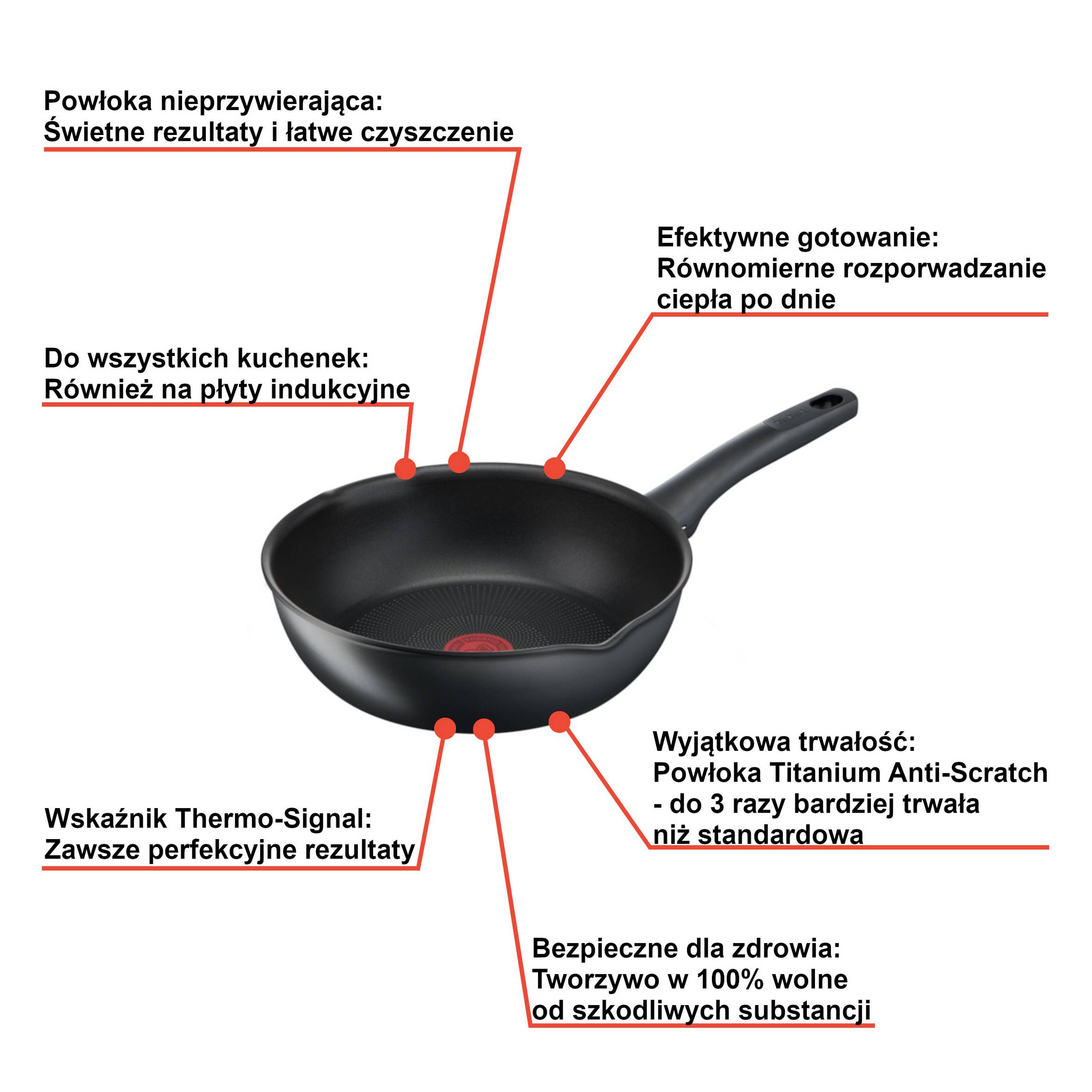 Multipan wok TEFAL ULTIMATE 26cm