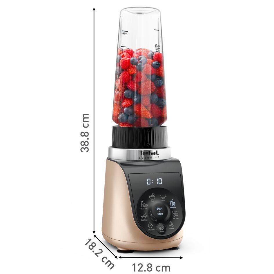 Blend Up, Wydajny mini blender, 1000 W, 8 automatycznych programów