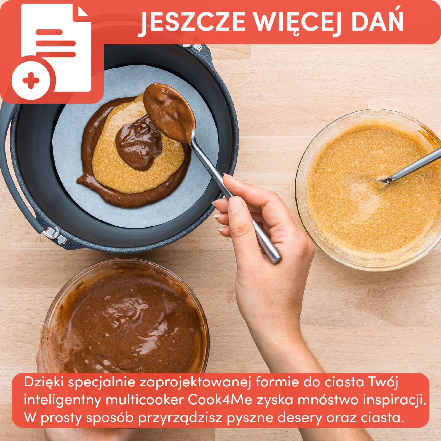 Forma do ciasta Cook4me TEFAL TOUCH &STANDARD XA609011