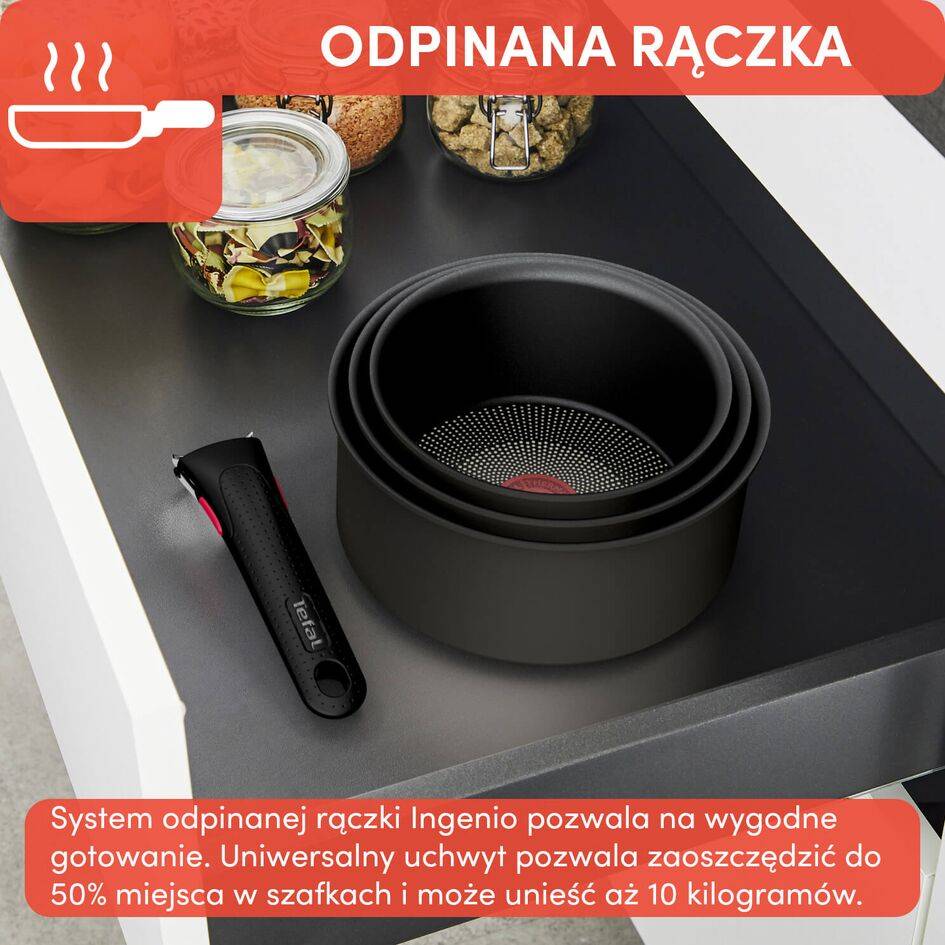 Zestaw garnków TEFAL INGENIO ULTIMATE - 4 elementy