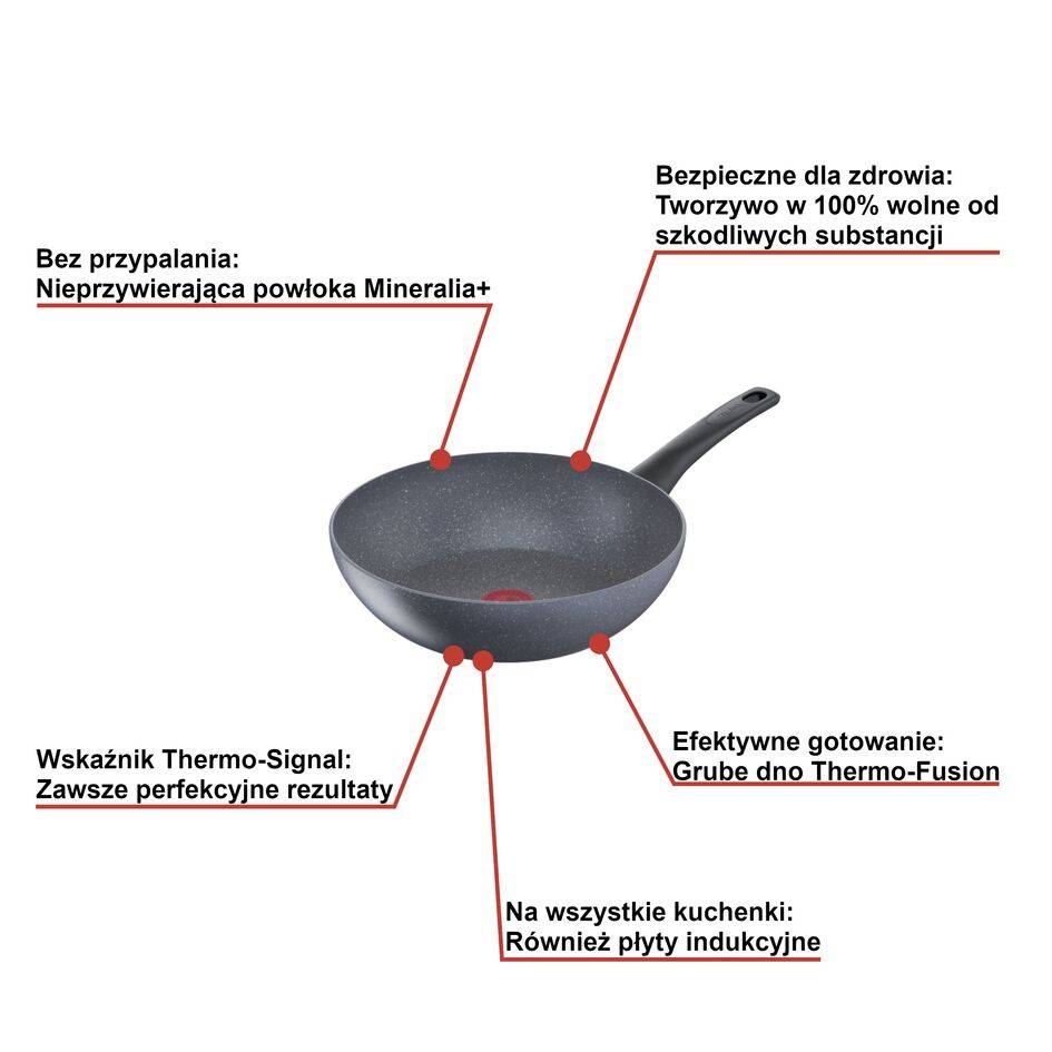 Wok TEFAL HEALTHY CHEF 28cm