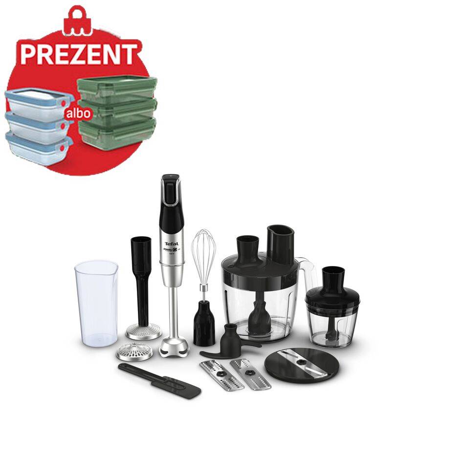 Blender ręczny, Infini Force Pro HB95LD, 1200W, kielich, trzepaczka