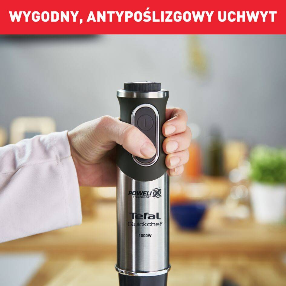 Blender ręczny, Quickchef HB6598, 1000W, 20 prędkości, rozdrabniacz