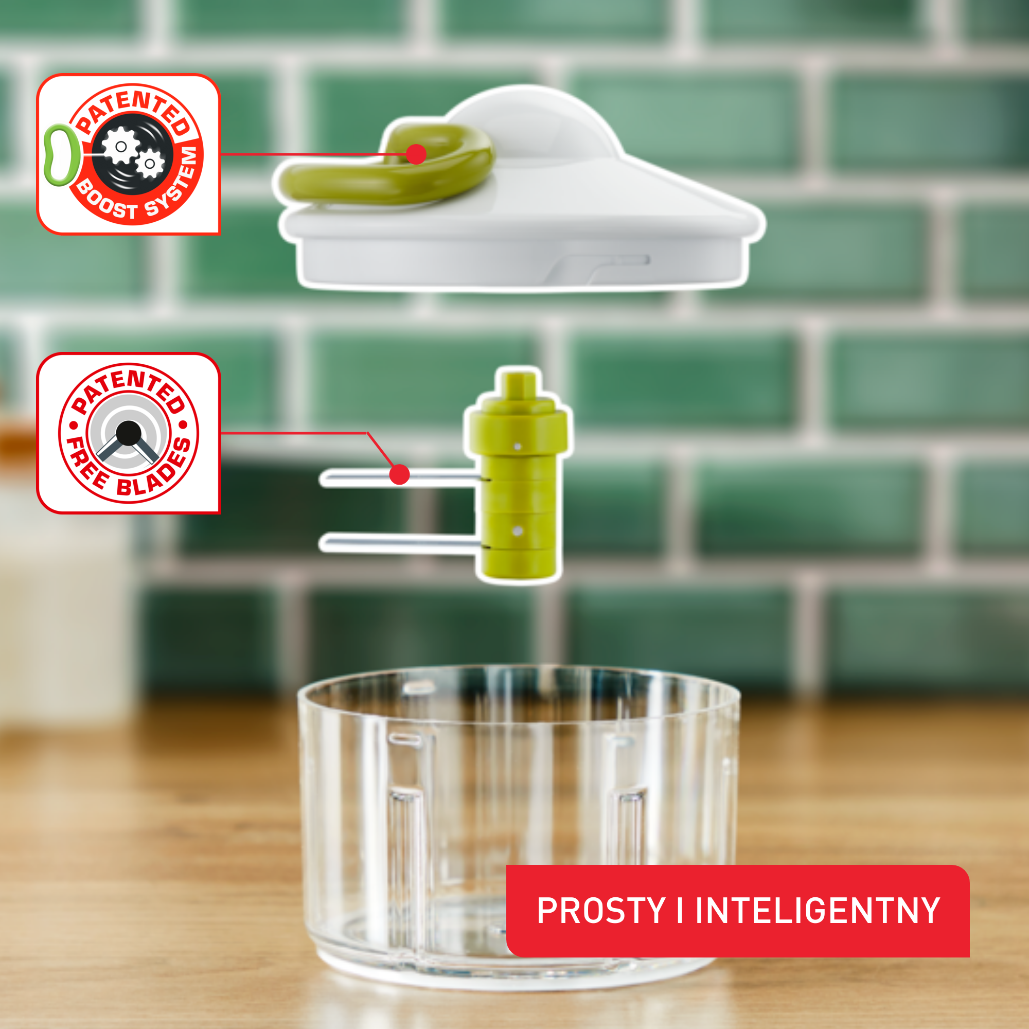 Rozdrabniacz chopper TEFAL 500ml