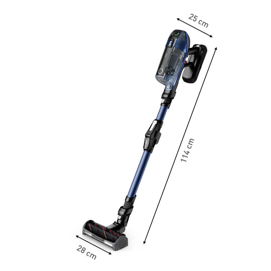 Odkurzacz bezprzewodowy, Tefal X-Force Flex 14.60 Aqua, 200 AW, 70 min, mopowanie  