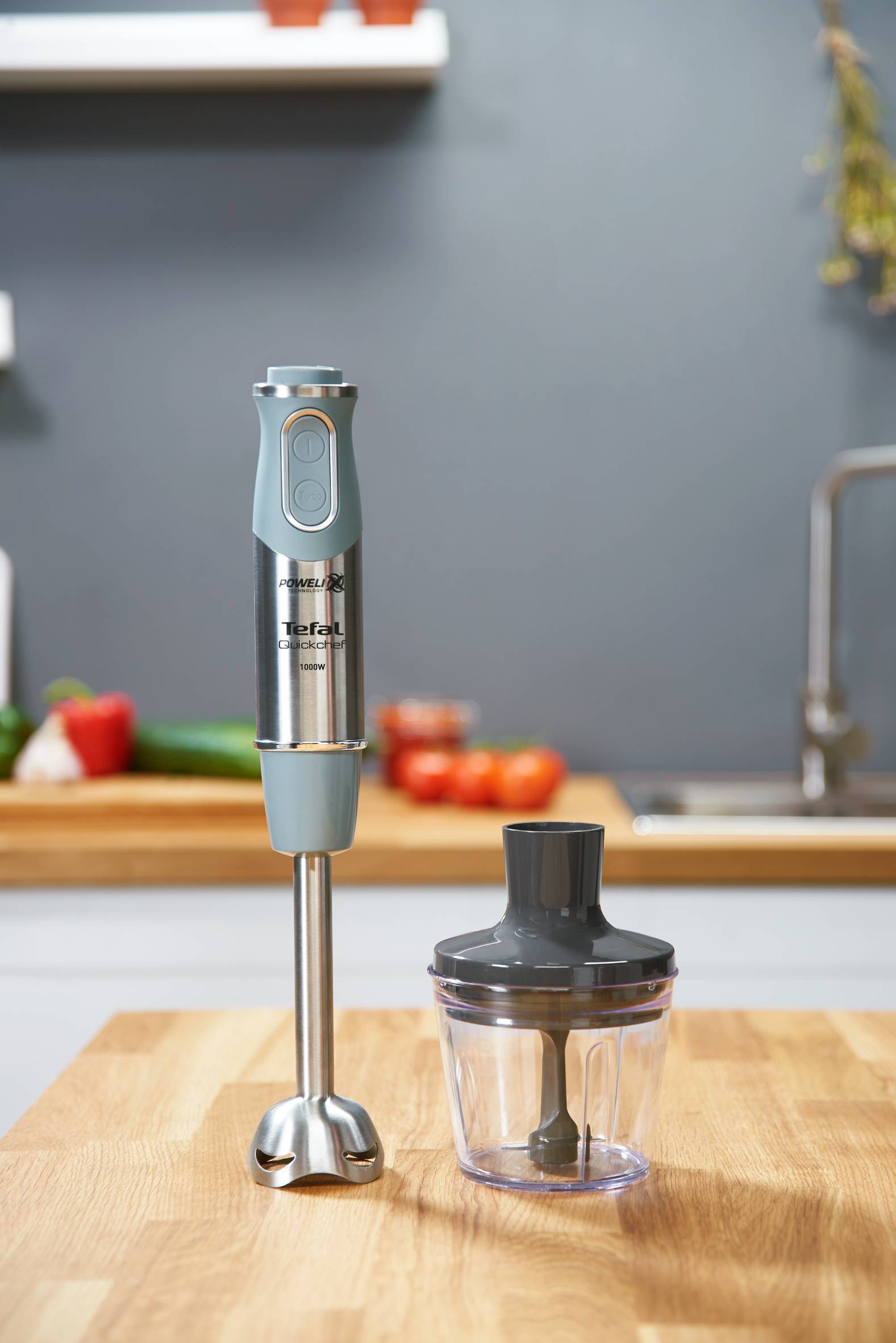 Blender ręczny TEFAL QUICKCHEF FOOD PRO HB65LD38