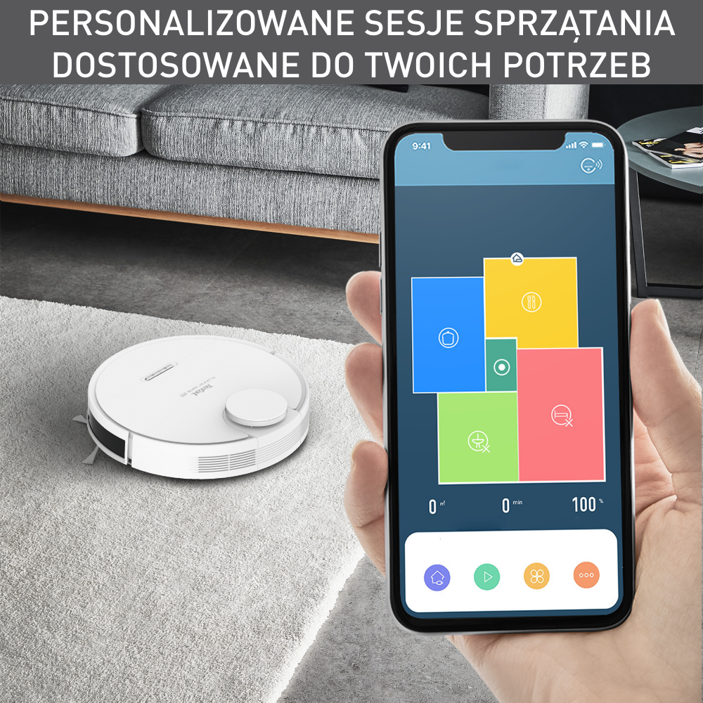 Robot sprzątający TEFAL XPLORER S95 TOTAL CARE RG7987