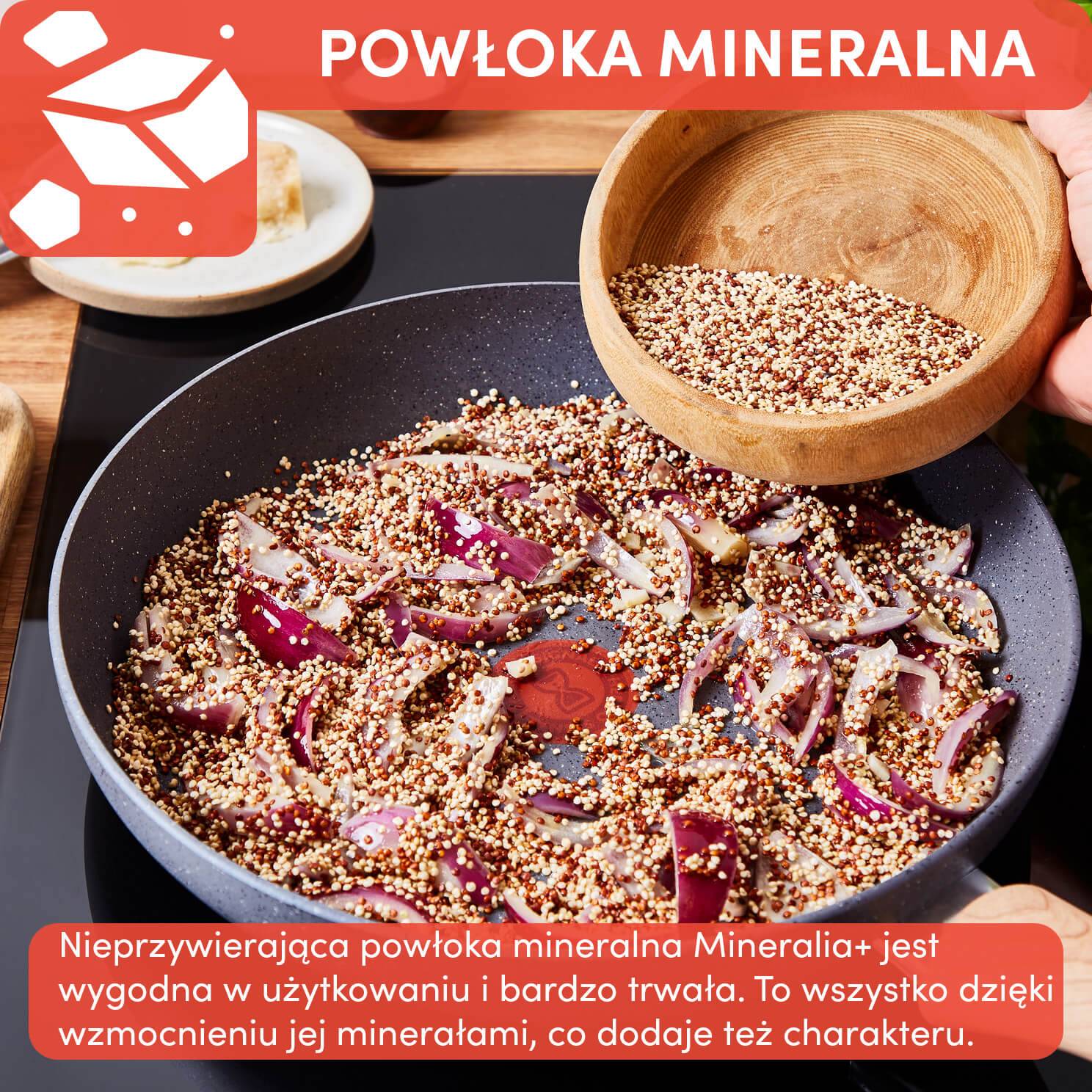 Patelnia TEFAL NATURAL FORCE 24cm