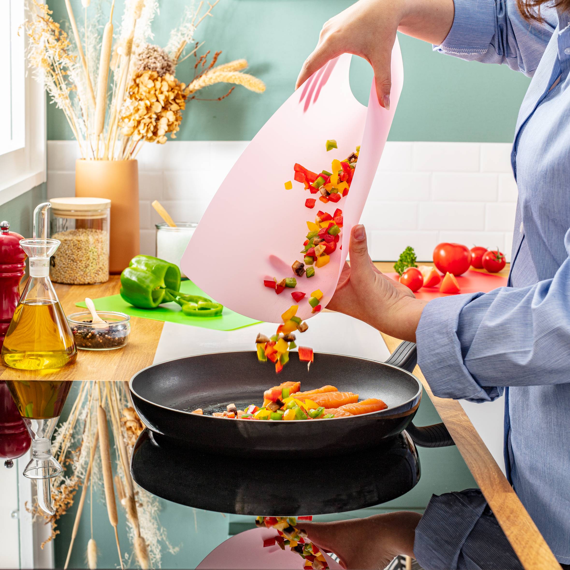 4 elastyczne deski do krojenia 38 x 29 cm K2083514