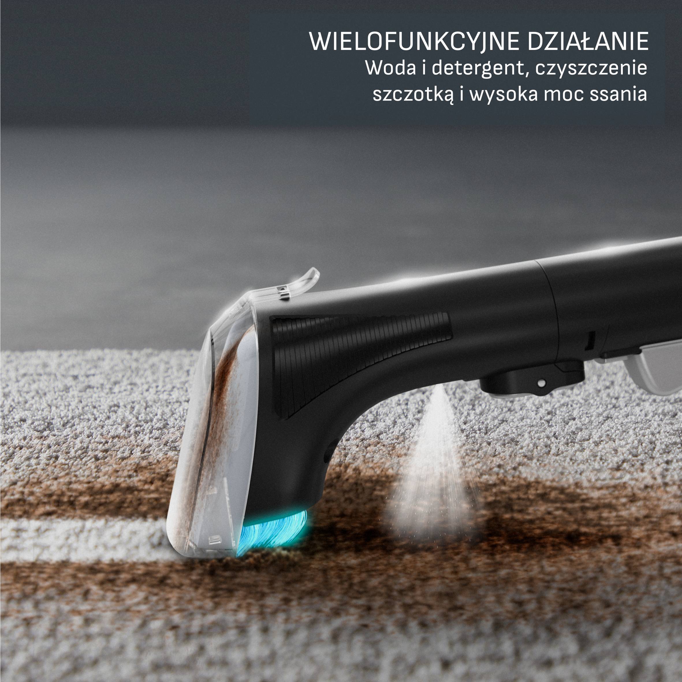 Odkurzacz piorący Tefal Clean It, do dywanów, tapicerki, 750 W
