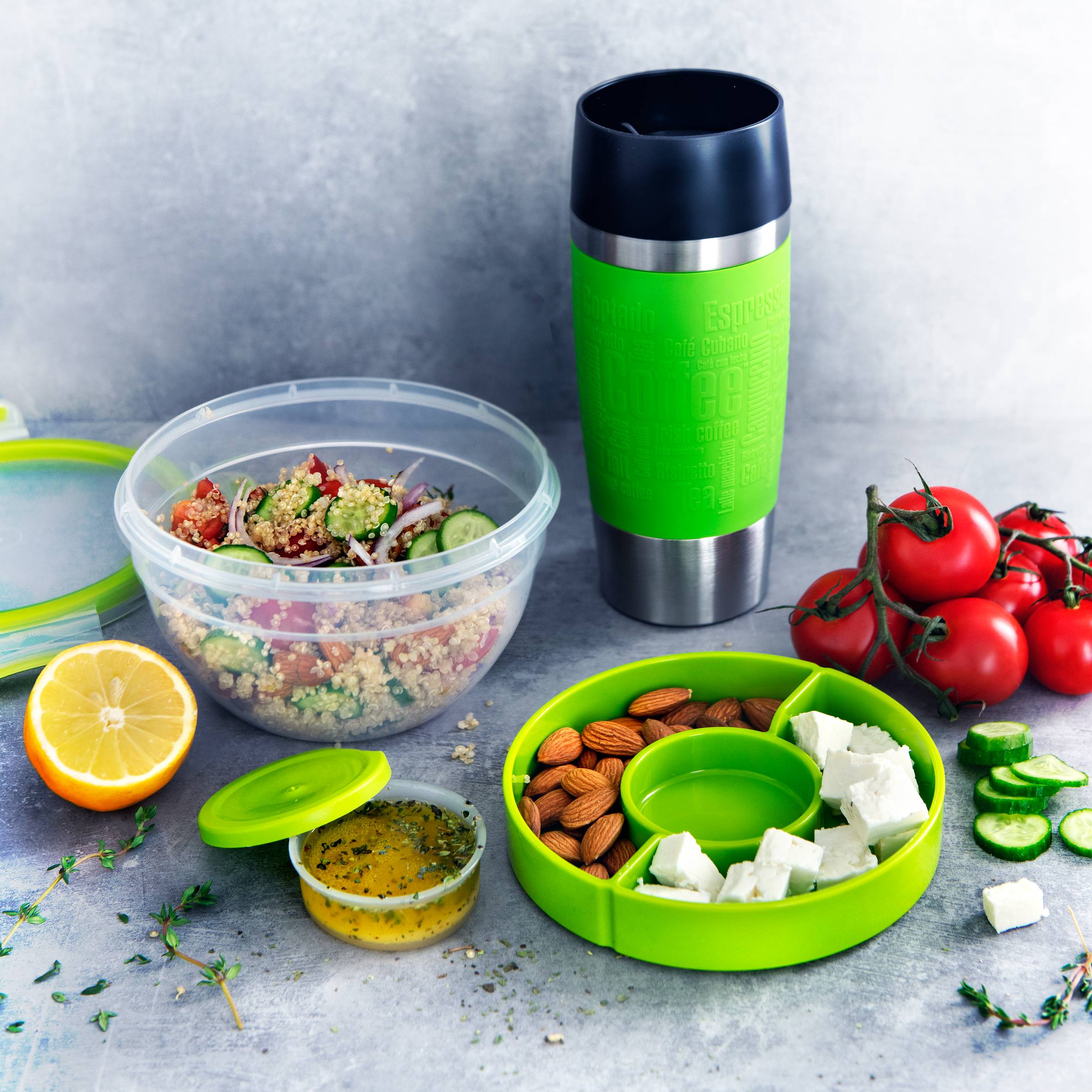 Kubek termiczny TEFAL TRAVEL MUG 0.36L zielony